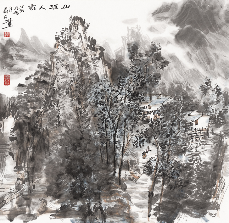 北京美术馆(193) 70x68cm